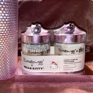 Hello Kitty glass jars